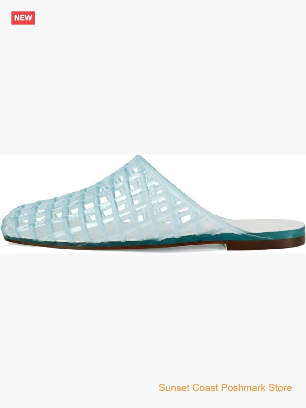 Jelly Mesh Slides Comfortable Flat Slip On Sandals Summer Beach